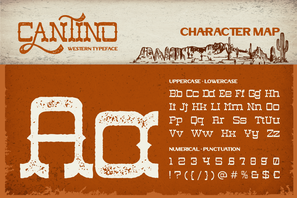 Cantino, a Slab Serif Font by Burntilldead (Photo 2 of 12)