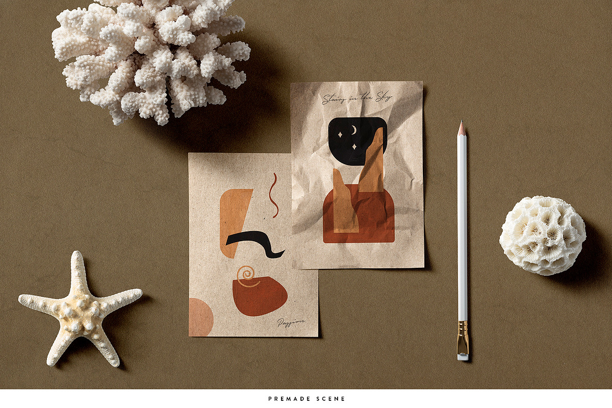 Material Moodboard Scene Creator, a Product Mockup by Ruby&Heart Collective (Photo 9 of 20)