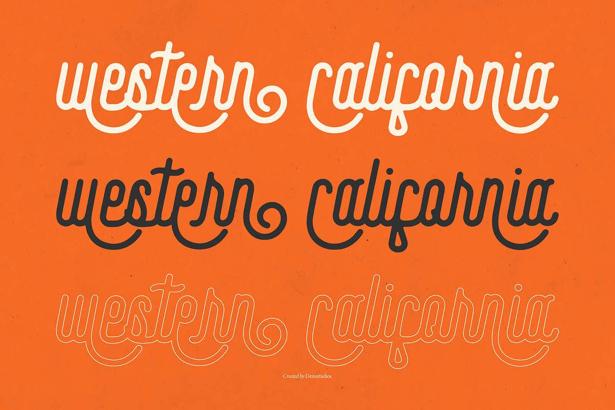 Kimdelim | Monoline Script, a Script Font by Denustudios (Photo 2 of 15)