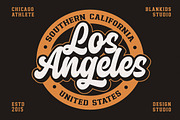 Chicago Athlete a Retro Sporty Font, a Slab Serif Font by Blankids Studio (Thumbnail 5 of 14)