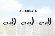 Varsity | Script Font, a Handwritten Font by Scratchones (Thumbnail 8 of 9)