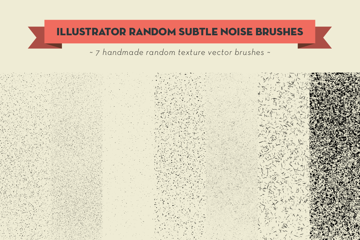 Vector random noise brushes