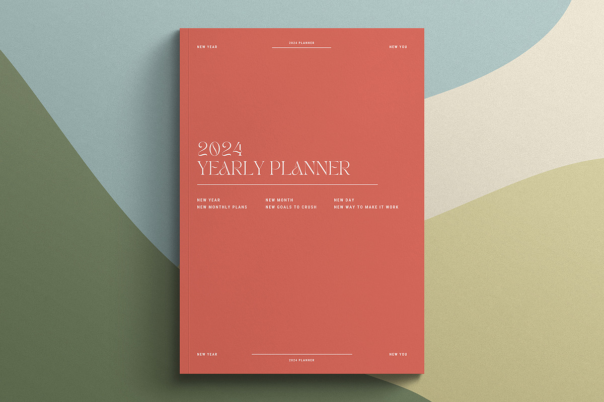 2024 Planner / Workbook for Canva, a Marketing Template by SilverStag Type Foundry (Photo 5 of 18)