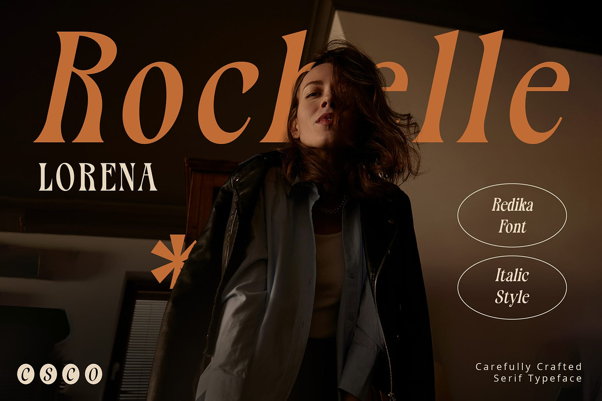Redika – Retro Serif, a Serif Font by Craft Supply Co. (Photo 3 of 8)
