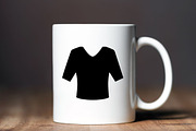 Shirt Silhouette SVG, an Object Illustration by newminddesign (Thumbnail 10 of 10)