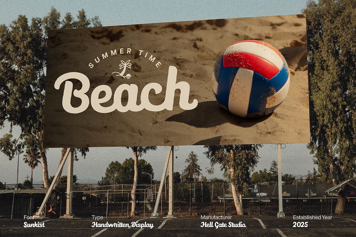 Sunkist, a Script Font by GRVS Studio (Photo 4 of 4)