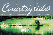 Crenville Fontage Vintage Font Duo, a Script Font by Tyasify (Thumbnail 7 of 9)