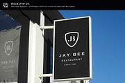 30 Signs & Facade Logo Mockups - V3, an Advertising Mockup by Asylab (Thumbnail 32 of 38)