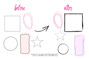 20 Scribble ink pen brushes, a Brush Add-On by Bielousova Art (Thumbnail 4 of 5)