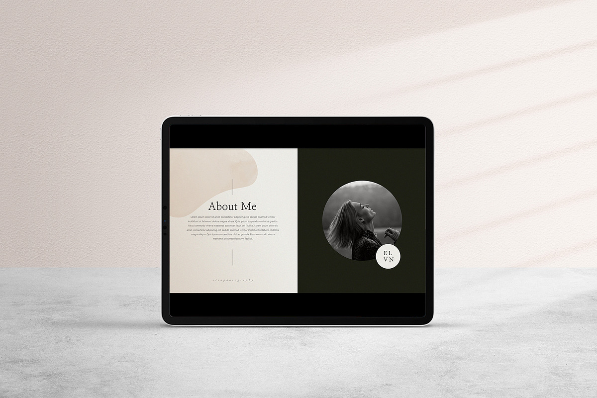ELVN - Powerpoint Template, a Presentation Template by kylyman