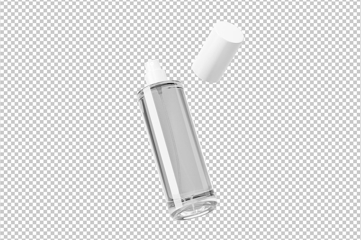 Cosmetic Spray Bottle Mockup, a Packaging Mockup by Akebareee (Photo 2 of 3)