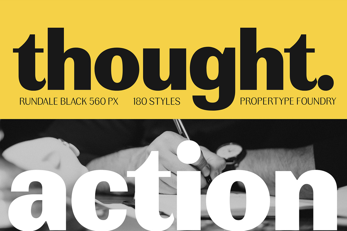 Rundale, a Sans Serif Font by Propertype (Photo 7 of 15)