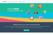 GoodWP - Bootstrap WordPress Theme, a WordPress Template by GentsThemes (Thumbnail 2 of 4)