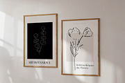 FLORAL ART PRINTS GALLERY. A4 POSTER, a Graphic by Anna Sokol (Thumbnail 23 of 28)