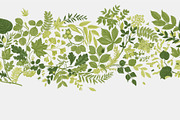 Leafy, a Decorative Illustration by olga.korneeva (Thumbnail 2 of 16)