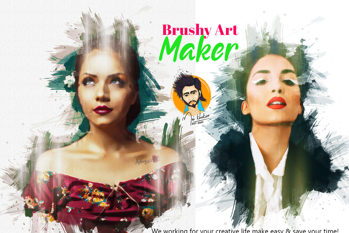Brushy Art Maker, an Action Add-On by MRI STUDIO (Photo 1 of 15)