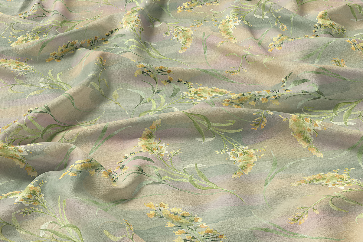 Soft flowers watercolor aesthetic, a Decorative Illustration by Kate Lanbina (Photo 13 of 17)