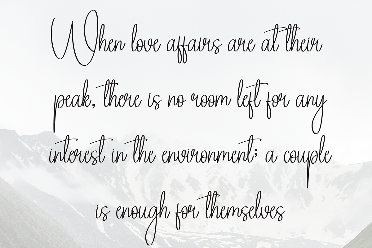 Angelina Signature | Script Font, a Handwritten Font by Scratchones (Photo 6 of 8)
