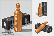 Tumbler Mockup Set, a Cups & Container Mockup by Unerispace (Thumbnail 1 of 5)