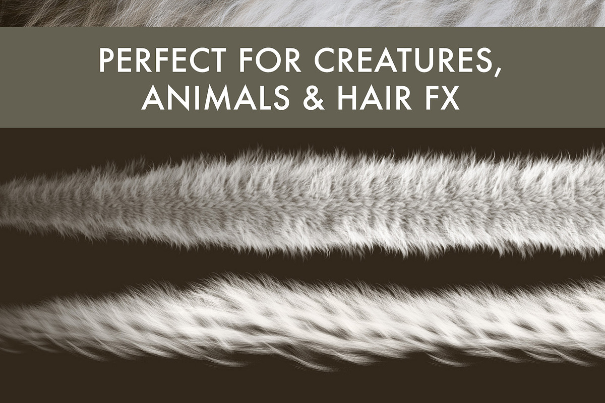 Fur 2 Brush Set, a Brush Add-On by Zsolt Kosa Art (Photo 3 of 5)