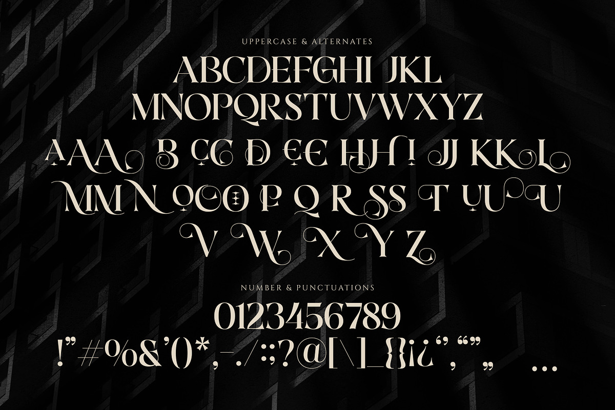 Bromolek - Luxury & Ligatures Serif, a Serif Font by Almarkhatype (Photo 7 of 9)