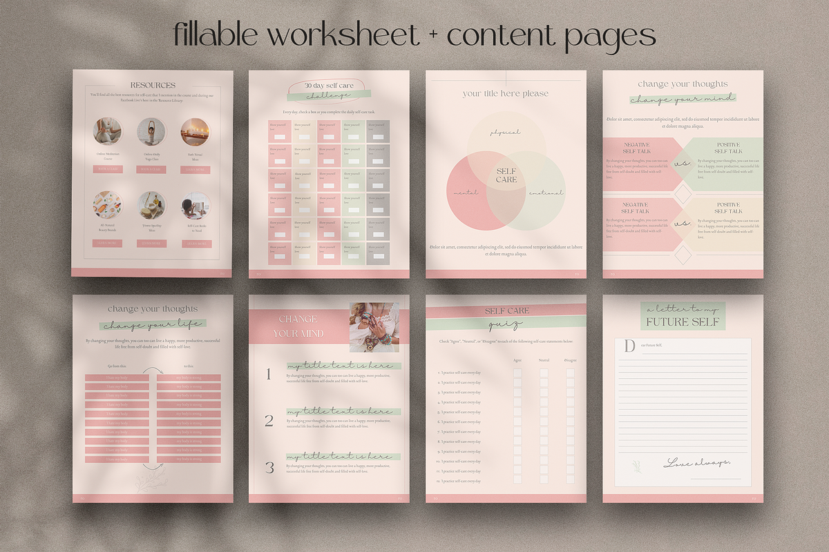 Canva Coaching Templates - Mint, a Magazine Template by Made by Melody (Photo 8 of 14)
