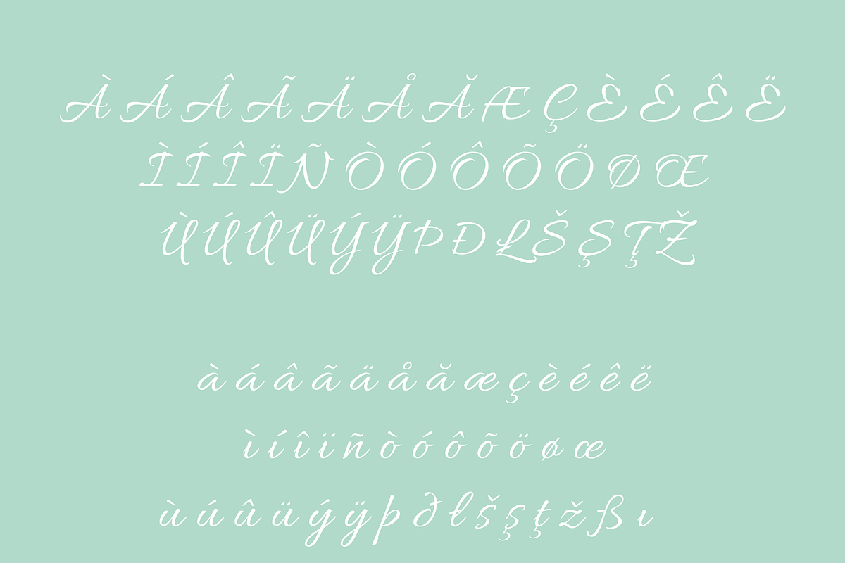 Glenor Script Font, a Script Font by Creative Foundry (Photo 9 of 9)