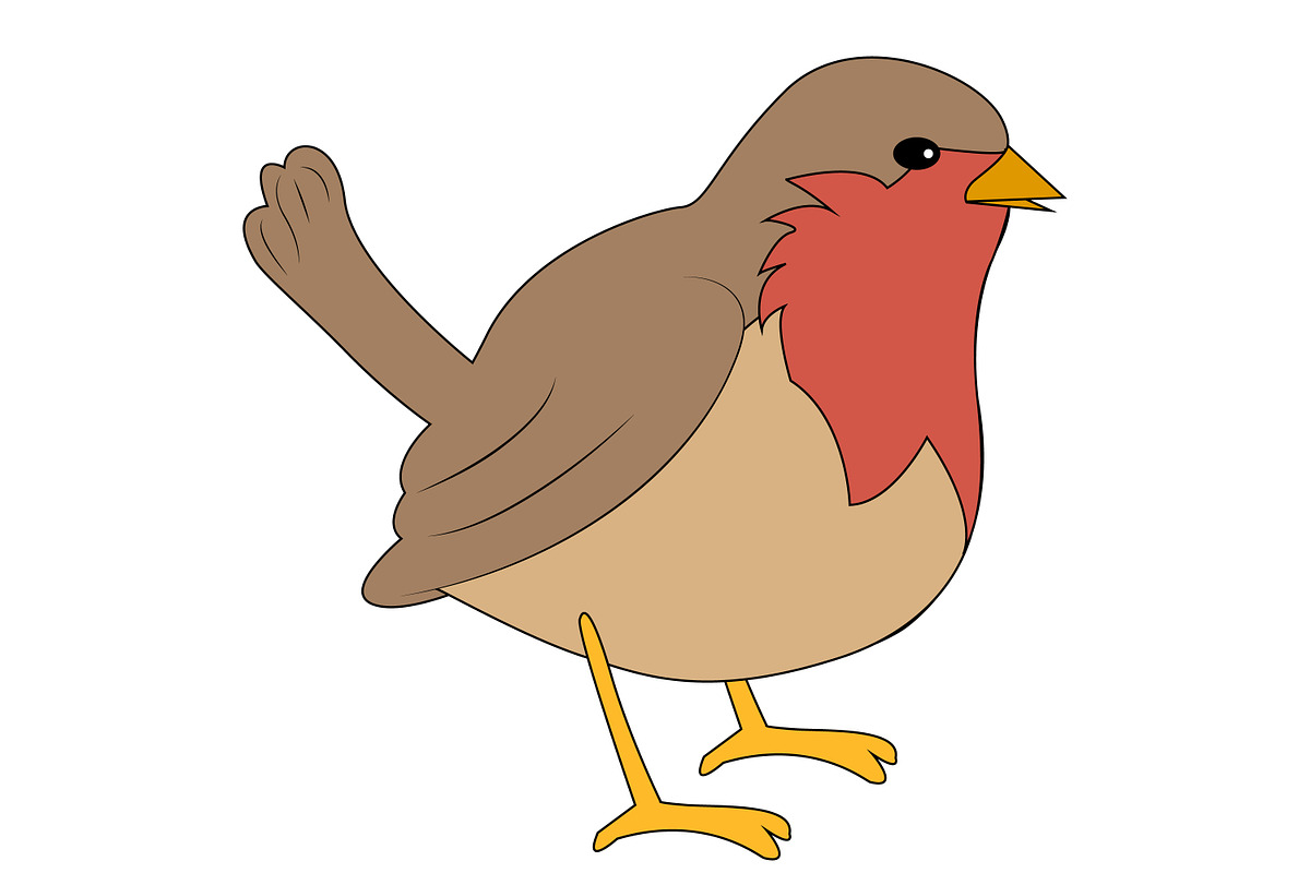 Christmas bird., an Illustration by Tanysl (Photo 3 of 4)