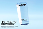 Cone Shaped Silver Tumbler Mockups, a Cups & Container Mockup by Banana Mockups (Thumbnail 3 of 6)