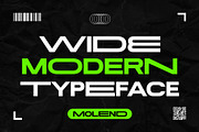 Molend - Futuristic Sans, a Sans Serif Font by Arterfak Project (Thumbnail 8 of 12)