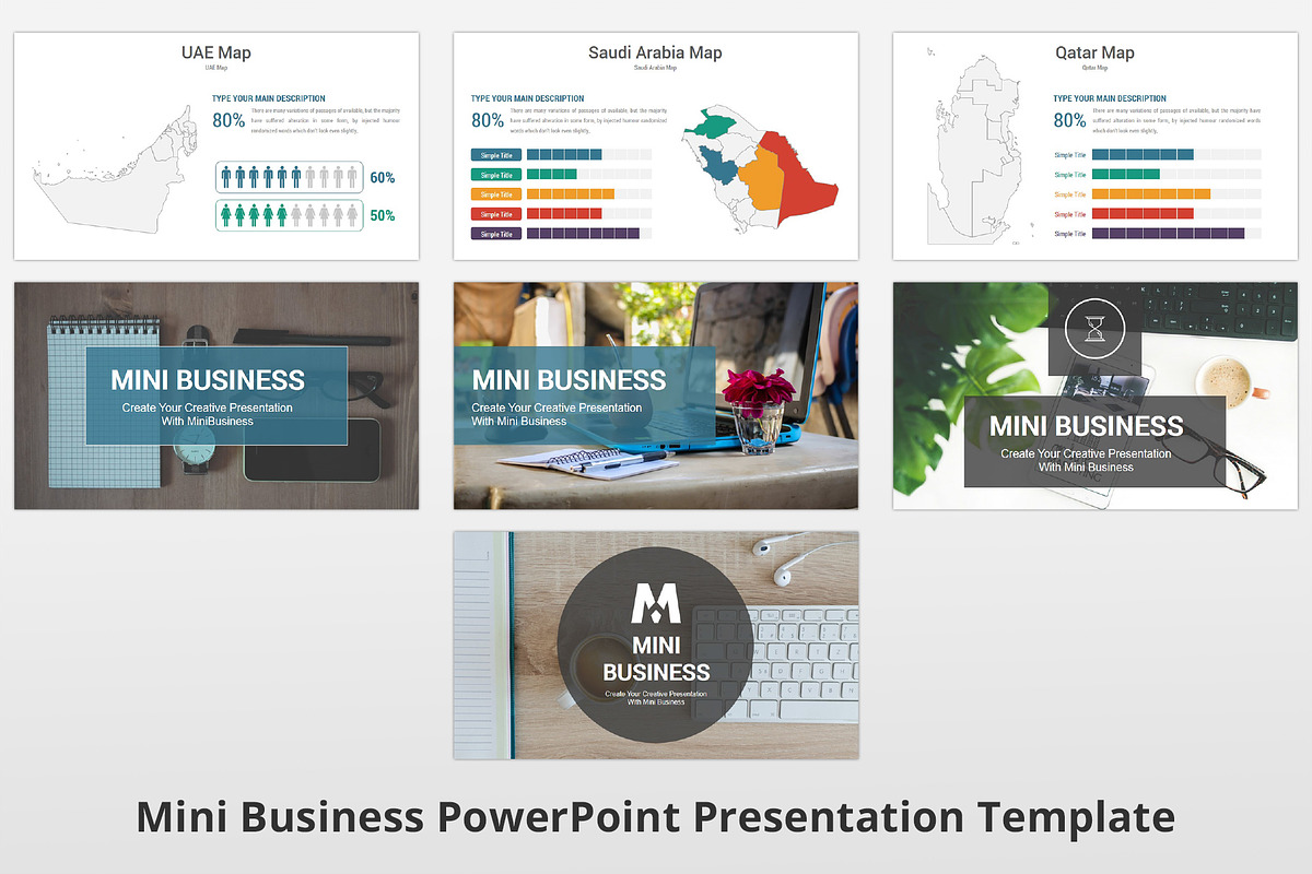 Mini Business PowerPoint Template, a Presentation Template by GraphicStan (Photo 30 of 30)