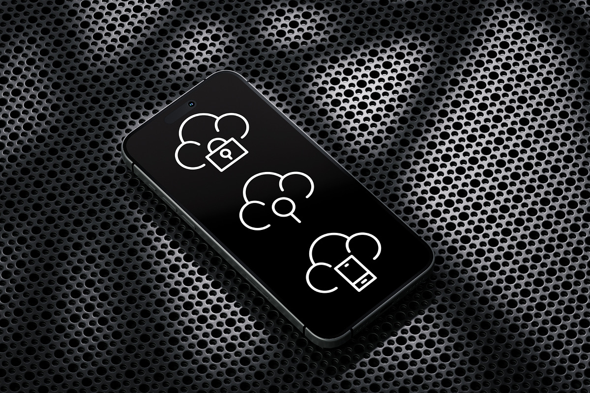 30 Icons Cloud Tech Set, an Outline Icon by romanlypovyi (Photo 3 of 3)
