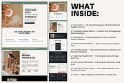 Women's Fitness Coaching Website, a Landing Page Template by thecyella.co (Thumbnail 3 of 4)