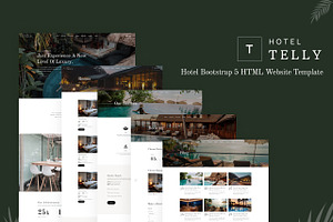 Telly - Hotel And Resort Template