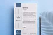 Business Letterhead Word, a Stationery Template by ResumeDevisers (Thumbnail 3 of 8)