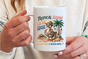 Funny Summer Goose Quote PNG, a Seasonal Illustration by Designking (Thumbnail 3 of 5)