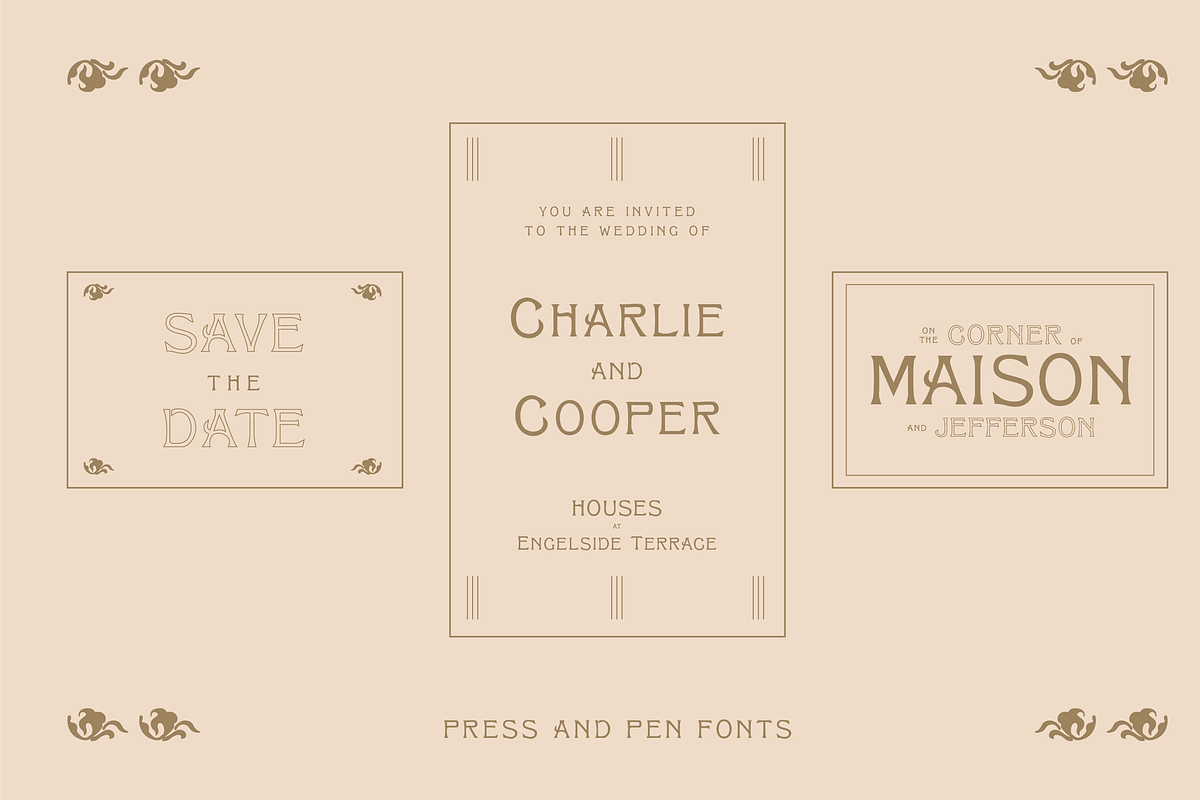 Hoxton: Elegant Serif, a Font by Press & Pen (Photo 8 of 8)