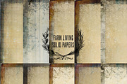 Farm Living Clipart & Backgrounds, an Animal Illustration by Le Paper Cafe (Thumbnail 4 of 5)