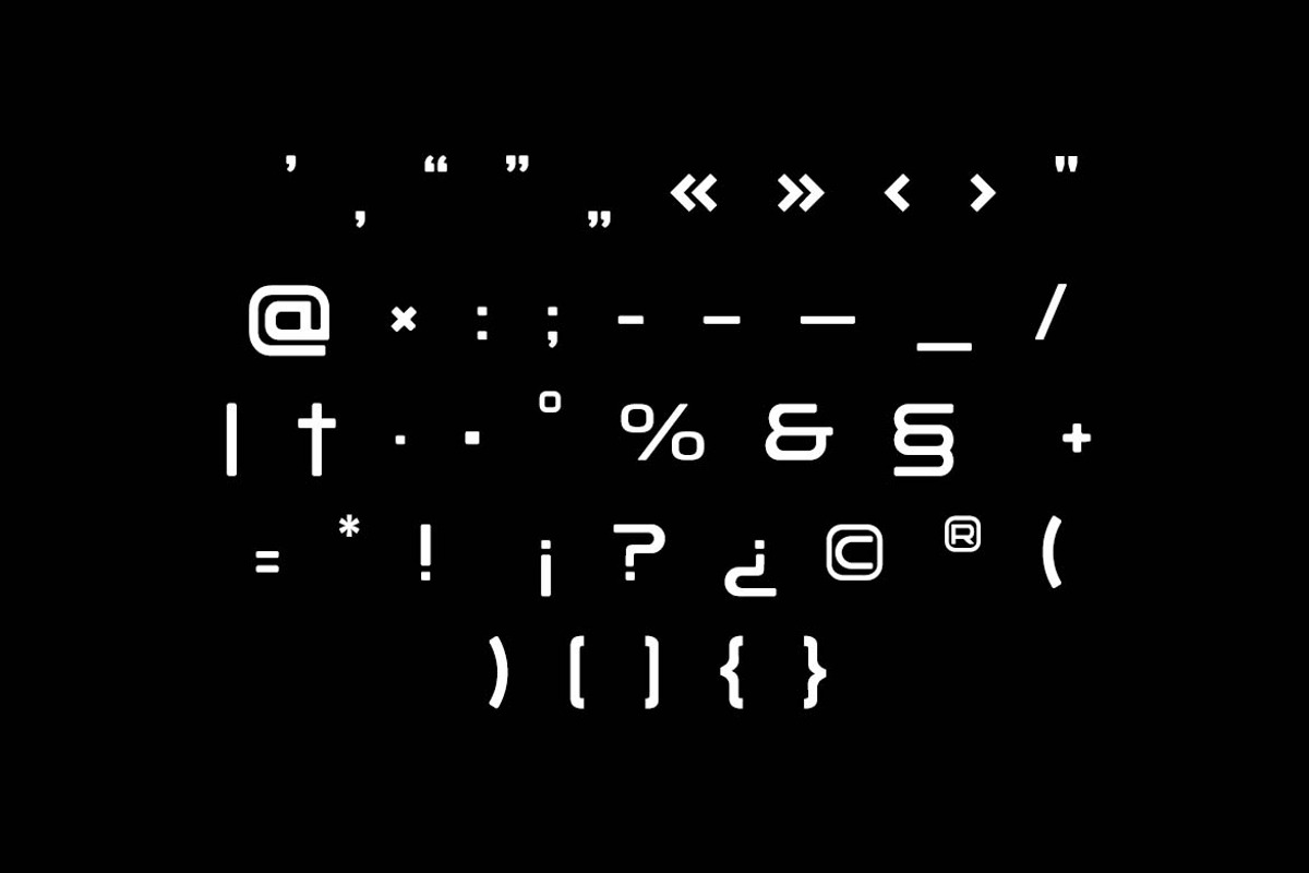 Transonite Futuristic Display Font, a Serif Font by UICreative (Photo 6 of 13)
