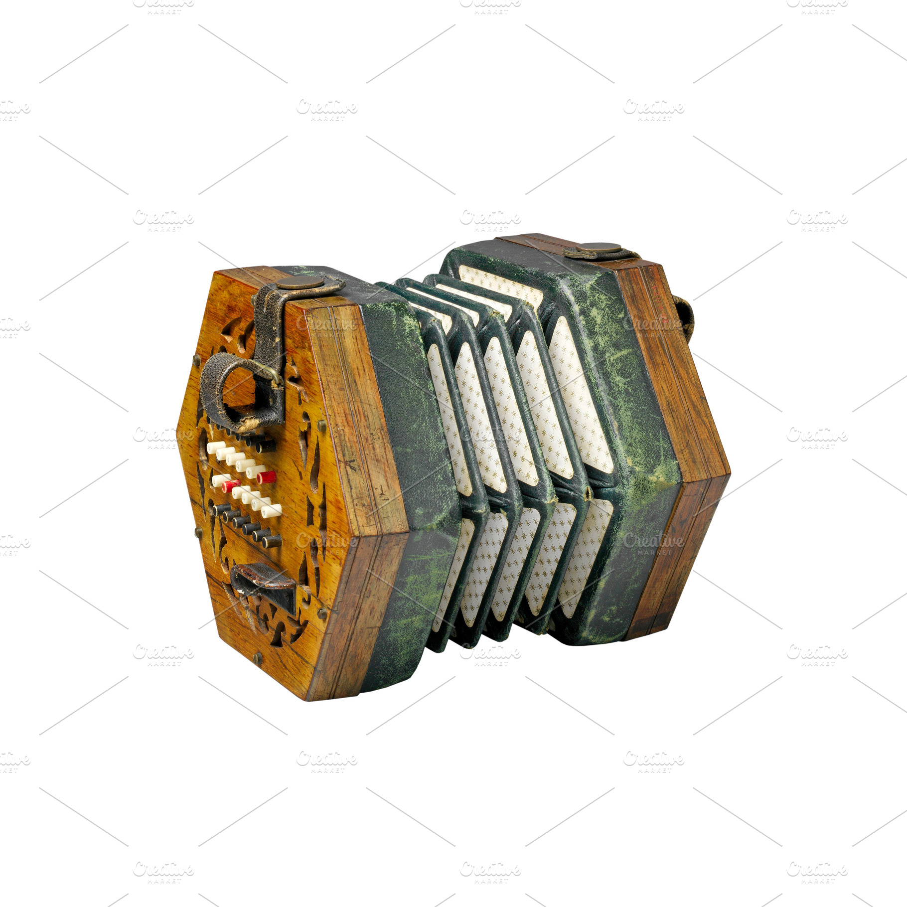 Old concertina musical instrument, an Arts & Entertainment Photo by BOOCYS