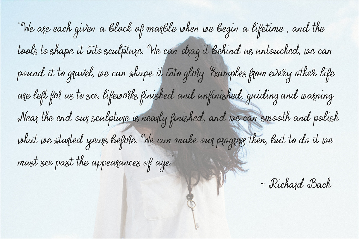 Aricantte - Handwritten Font Duo preview 4