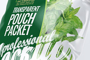 Transparent Pouch Packet Mock-Up, a Packaging Mockup by DesignRushMarket (Thumbnail 7 of 10)