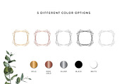 20 Geometric Frames, a Decorative Illustration by ChicGraphix (Thumbnail 3 of 6)