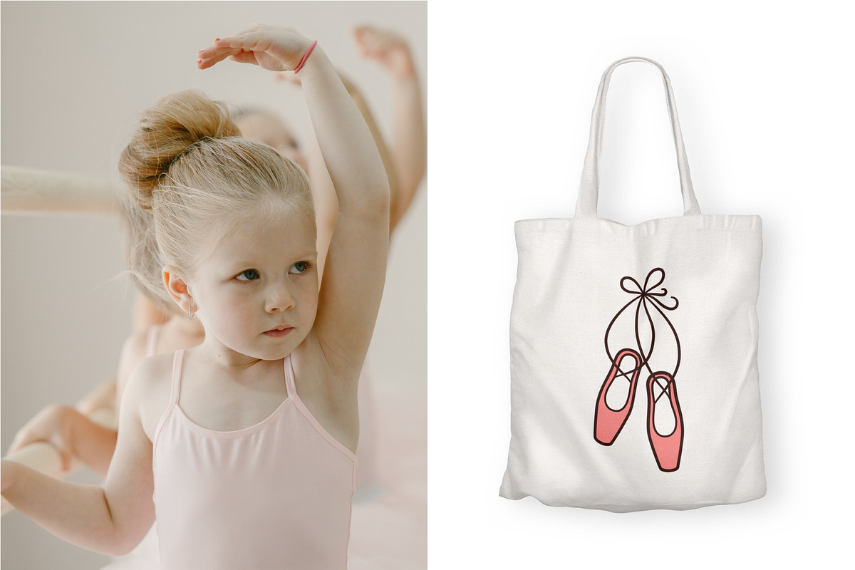 Ballet. Hand drawn design, an Education Illustration by Elena Pimukova (Photo 4 of 8)