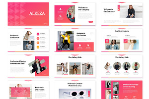 Alkeza - Google Slide Template