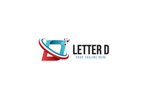 Letter D, a Branding & Logo Template by Xoovion