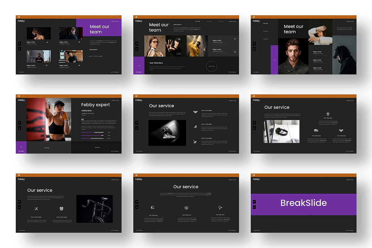 Febby - Business Keynote Template, a Presentation Template by Dens Creative Studio (Photo 3 of 6)