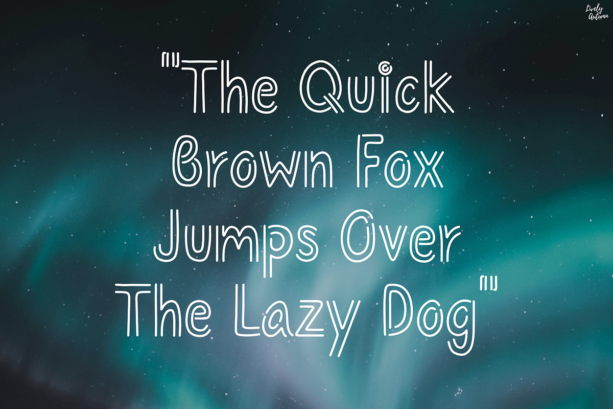 Aurora | Duo line style handwriting, a Handwritten Font by LivelyAutumn11.11 (Photo 4 of 5)