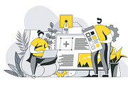 Business Outline Illustrations, a Templates & Theme by alexdndz (Thumbnail 19 of 52)