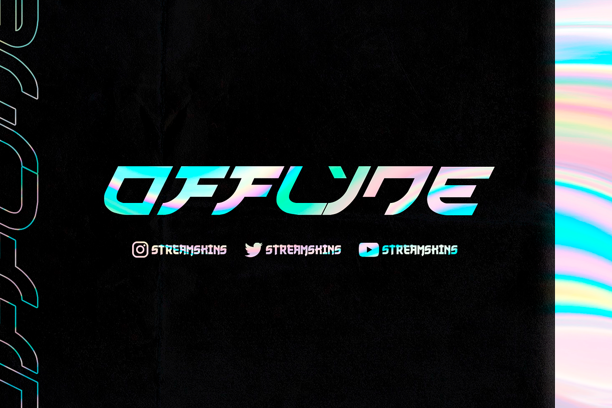 Prismatic - Stream Overlay, a Templates & Theme by StreamSkins (Photo 1 of 5)
